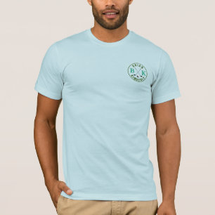 T-shirt élégant Polo avec son nom et ses initiales monogra