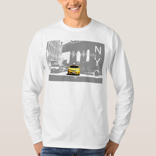 T-shirt Elégant pont New York City Nyc Brooklyn (Devant)