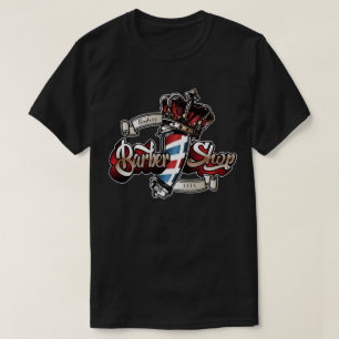 T-shirt Élégant poteau en coiffure et couronne Personnal
