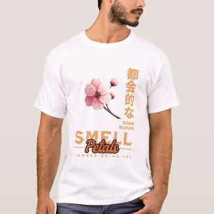 T-shirt Élégante art floral aquarelle – Belle main-Pai