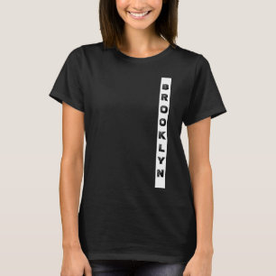 T-shirt Elégante Brooklyn New York City Nyc Modèle femmes
