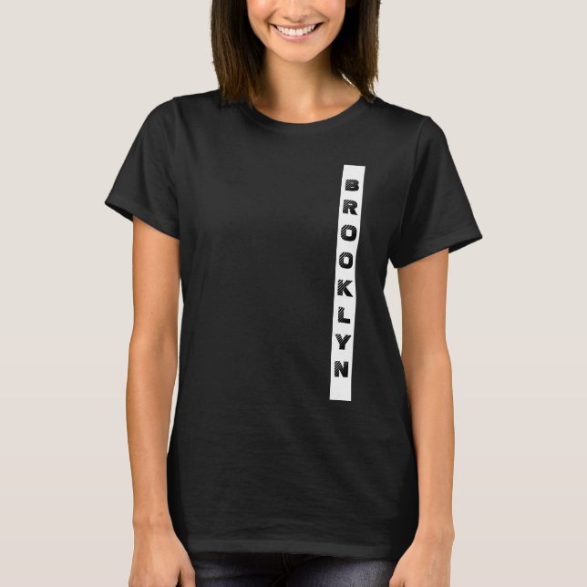 T-shirt Elégante Brooklyn New York City Nyc Modèle femmes (Devant)