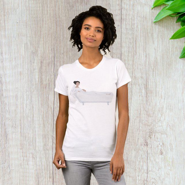 T-shirt Élégante mariée se détendre dans la Mariage de bai (Créateur téléchargé)