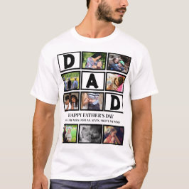 T-shirt Élégante Personnalisation Bonne Fête des pères 9 P