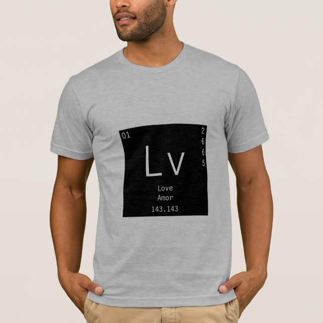 T-shirt Élément d'amour (Devant)