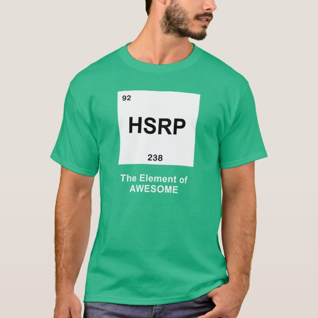 T-shirt Élément de chemise impressionnante - hommes (Devant)