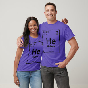 T-shirt élément hélium (noir)