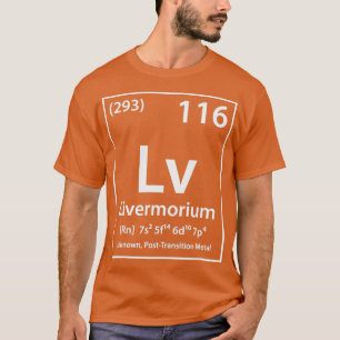 T-shirt Élément Livermorium
