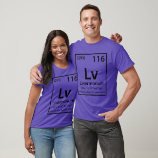 T-shirt Élément Livermorium (noir)