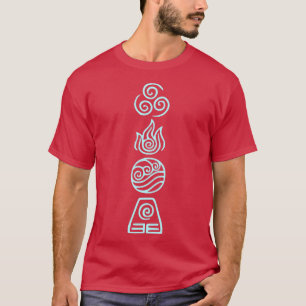 T-shirt Éléments Avatar
