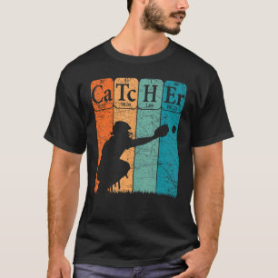 T-shirt Éléments de table de base-ball périodique Nerd de 