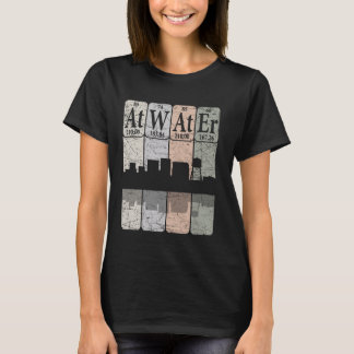 T-shirt Éléments de tableau périodique Atwater Atwater Cal