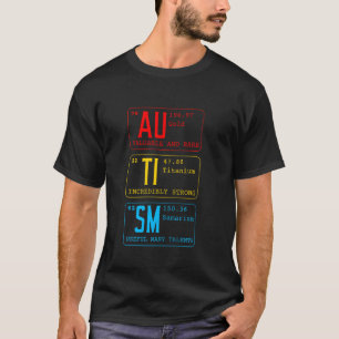T-shirt Éléments du Mois de la sensibilisation à l'autisme