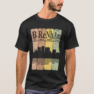 T-shirt Éléments du tableau périodique de Brenham Brenham