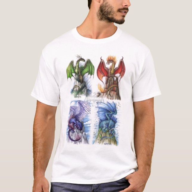T-shirt Éléments ensemble (Devant)