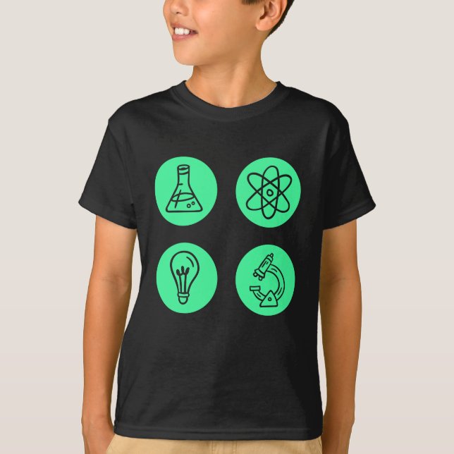 T-shirt Éléments scientifiques (Devant)