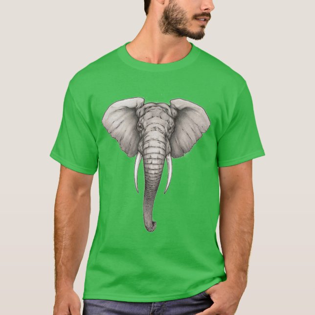 T-Shirt éléphant (Devant)
