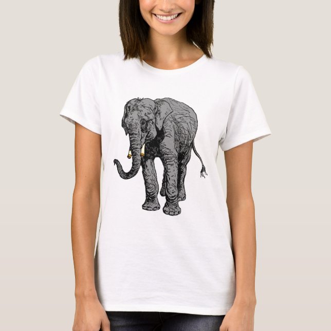 T-shirt Éléphant (Devant)
