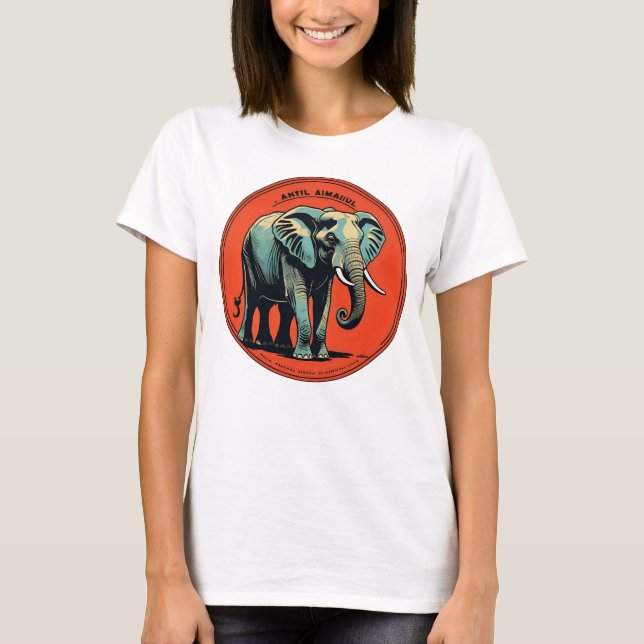 T-shirt Eléphant (Devant)
