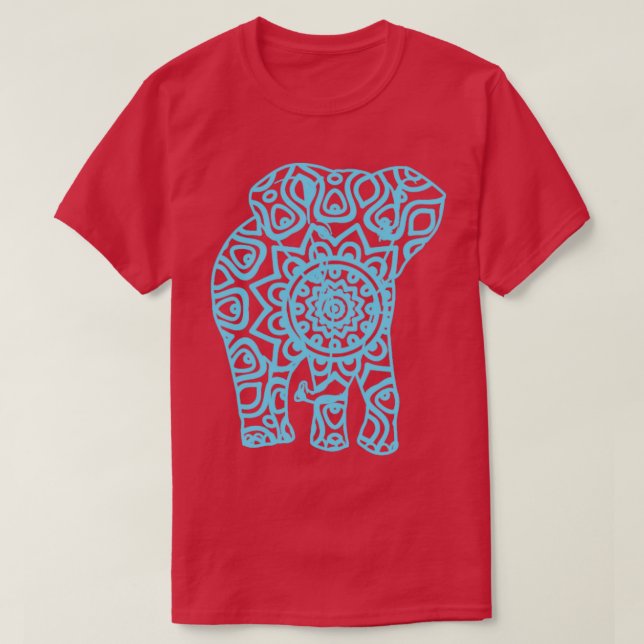T-shirt Eléphant adorable Cadeau Imprimer Eléphants Faune  (Design devant)