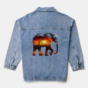 T-shirt éléphant africain