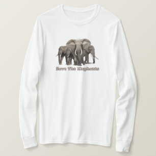 T-shirt éléphant africain