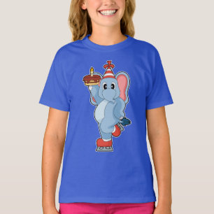 T-shirt Elephant Anniversaire Patinage sur glace