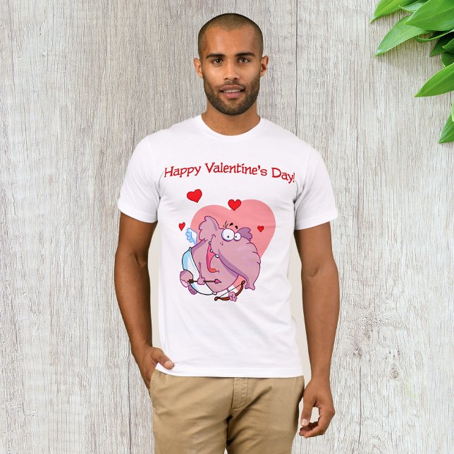 T-shirt éléphant As Cupid Mens (Créateur téléchargé)