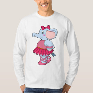 T-shirt Eléphant au Ballet avec jupe