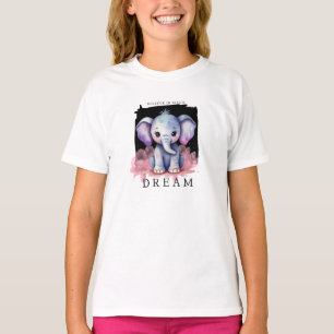 T-shirt éléphant, croire en la magie, rêver