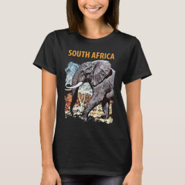 T-shirt Eléphant d'Afrique du Sud