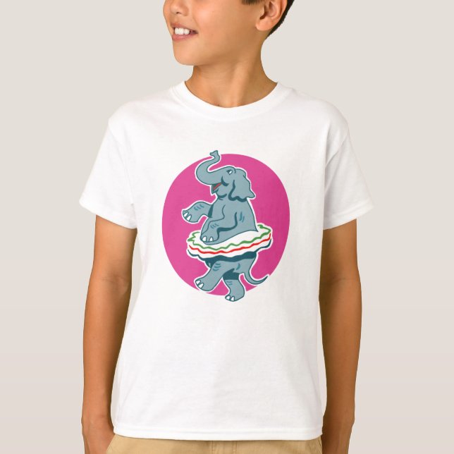 T-shirt Eléphant dansant (Devant)