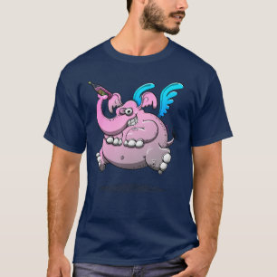 T-shirt Éléphant de délire alcoolique aigu