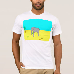 T-shirt Éléphant de Terry Davis TempleOS