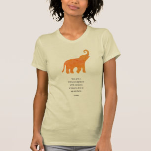 T-shirt Eléphant Divin