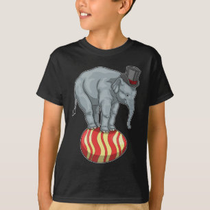 T-shirt Eléphant Easter Easter Eegg Circus