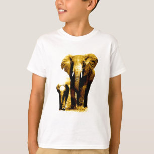 T-shirt Éléphant et éléphant de bébé