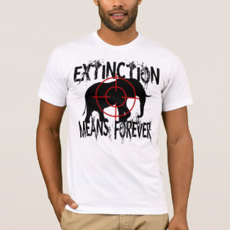 T-shirt Éléphant Extinction1