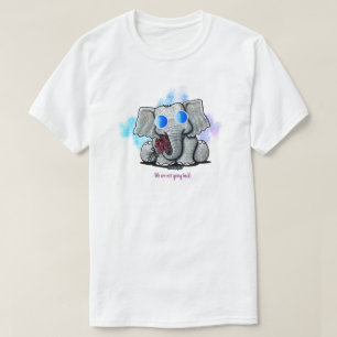 T-shirt éléphant KiniArt