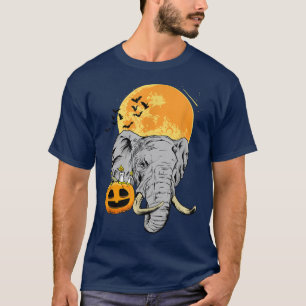 T-shirt Elephant Lazy Halloween Costume Cool Bats d'animau