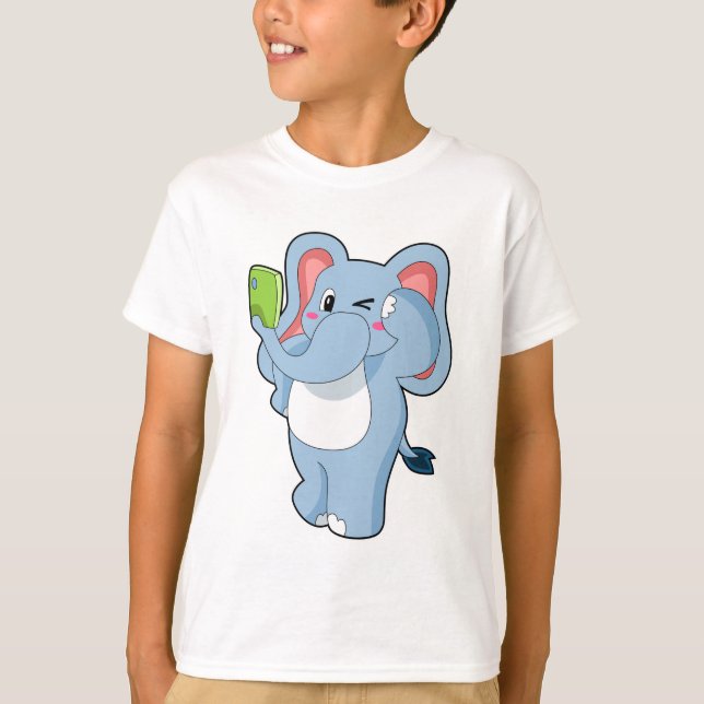 T-shirt Elephant Mobile (Devant)