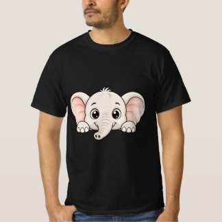 T-shirt Éléphant Peekaboo