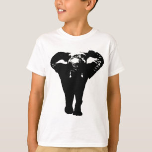 T-shirt Eléphant Pop Art Unique