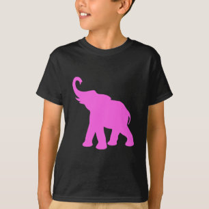 T-shirt Éléphant rose