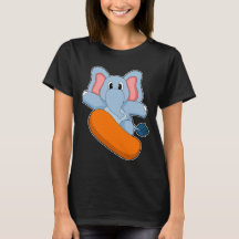 Eléphant Snowboard Sports d'hiver