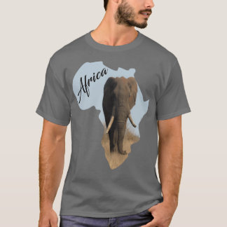 T-shirt Eléphant taureau africain