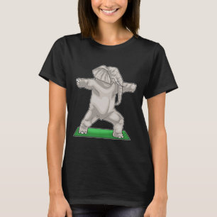 T-shirt Eléphant Yoga Yoga mat