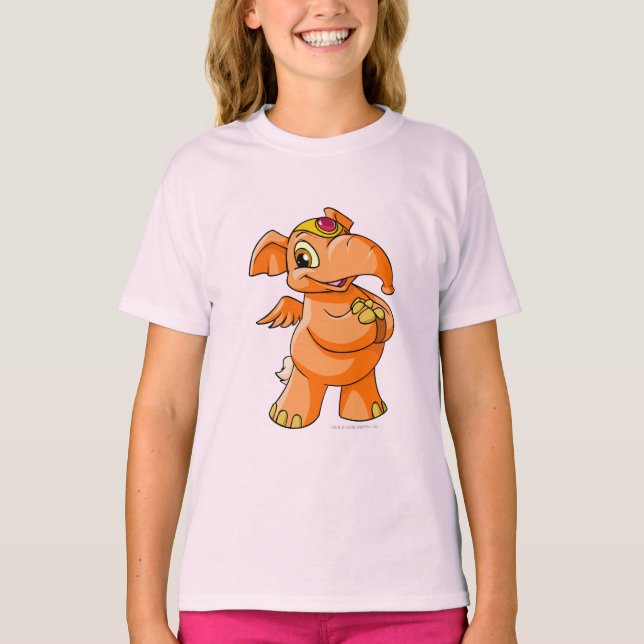 T-shirt Elephante Orange (Devant)