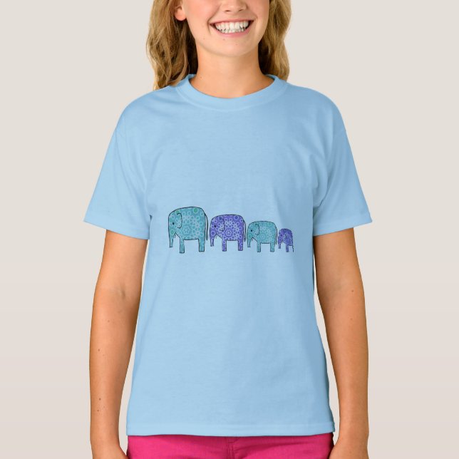 T-shirt Éléphants (Devant)