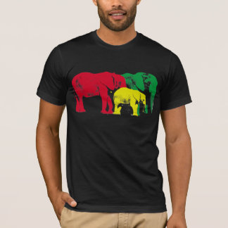 T-shirt Éléphants africains par Brad Scott